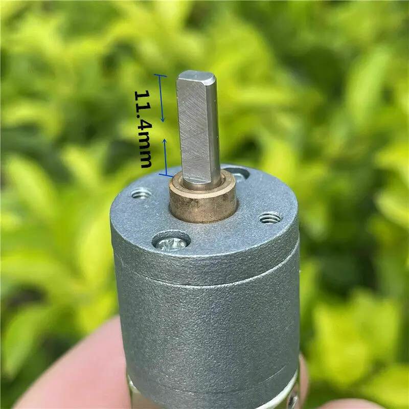20 мм металлический коробка передач редукторный двигатель постоянного тока 3V-12V 75