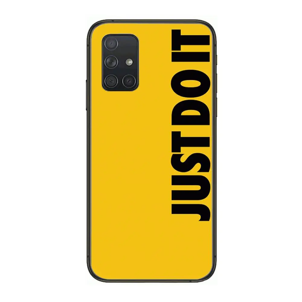 

Boutique Fashion Quality Phone Case Hull For Samsung Galaxy A 50 51 20 71 70 40 30 10 E 4G 5G S Black Shell Art Cell Cover