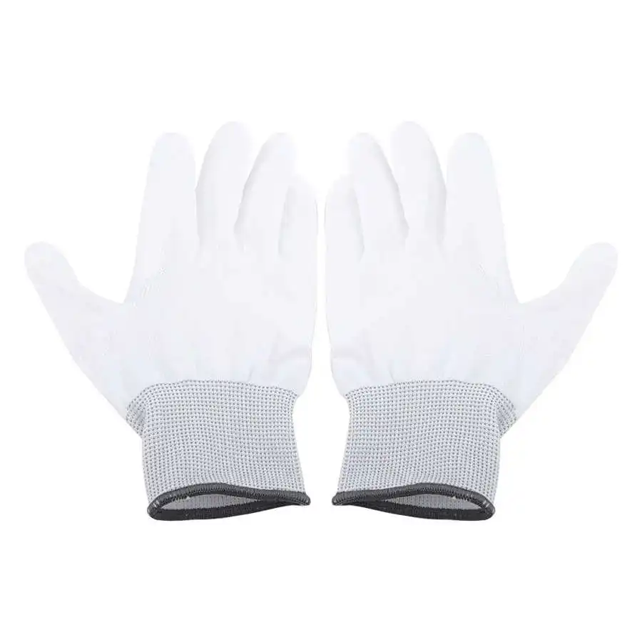 1 пара антистатические электронные рабочие перчатки с полиуретановым покрытием |