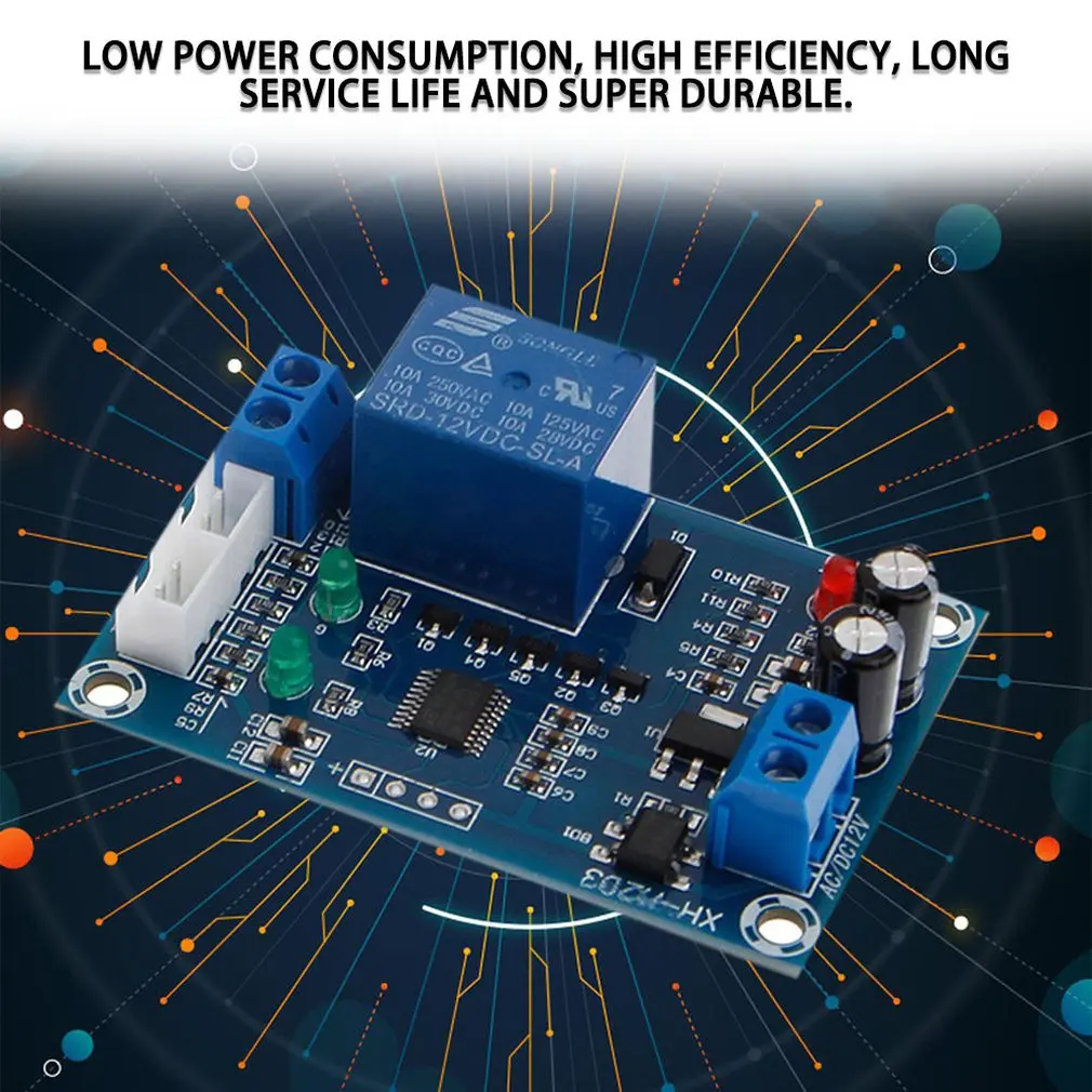 Автоматический насос с контроллером уровня воды для реле 12 В