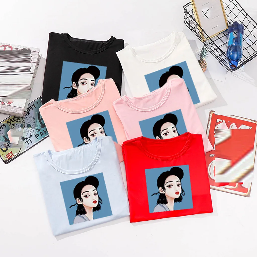 Женская футболка топы 2020 модная летняя белая повседневная женская с коротким