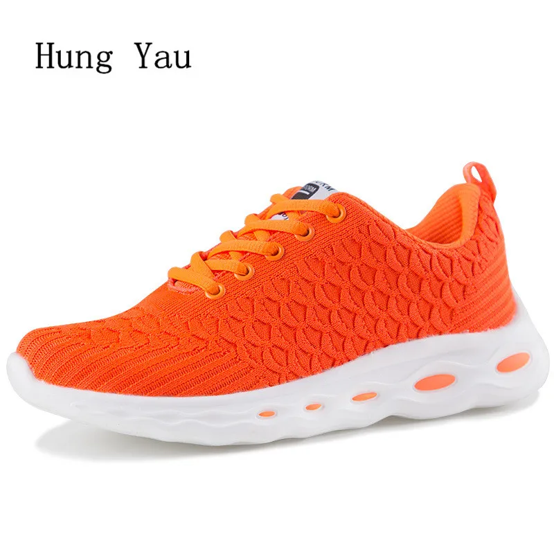 

Women Sneakers Casual Shoes Flats Fashion Outdoor Mesh Summer Breathable Couple Shoes Lace Up Woman Platform Lightweight Walking