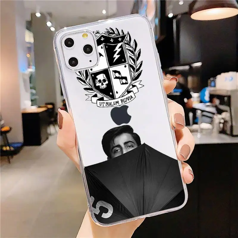 

The Umbrella Academy Phone Case Transparent soft For iphone 5 5s 5c se 6 6s 7 8 11 12 plus mini x xs xr pro max