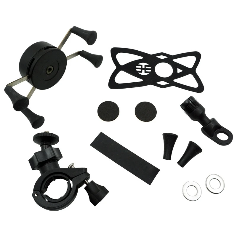 

NewMotorcycle Phone Camera Holder Navigation Grips Bracket 360 Degree Adjustable Handlebar Phone Holder