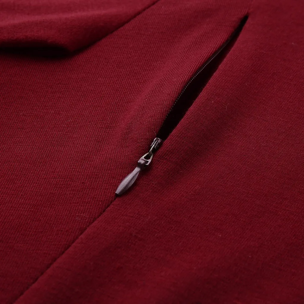 Женская толстовка для беременных с длинным рукавом и асимметричным подолом