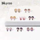 Новинка 2021, корзина для фруктов, аниме, персонажи Souma Yuki, ручная работа, акриловая эпоксидная смола, серьги-гвоздики с эпоксидной смолой