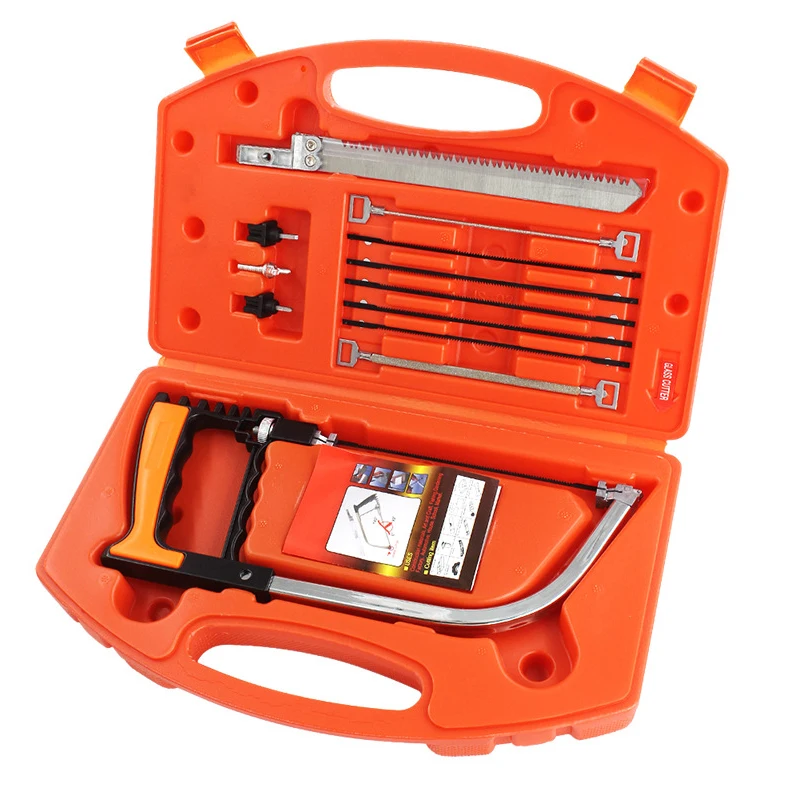 

12Pcs Multifunction Handsaw Set, Hacksaw, Coping Saw, Bow Saw, Wood Saw, Steel Saw for Cutting Wood, Tile, Glass, Metal, Plastic