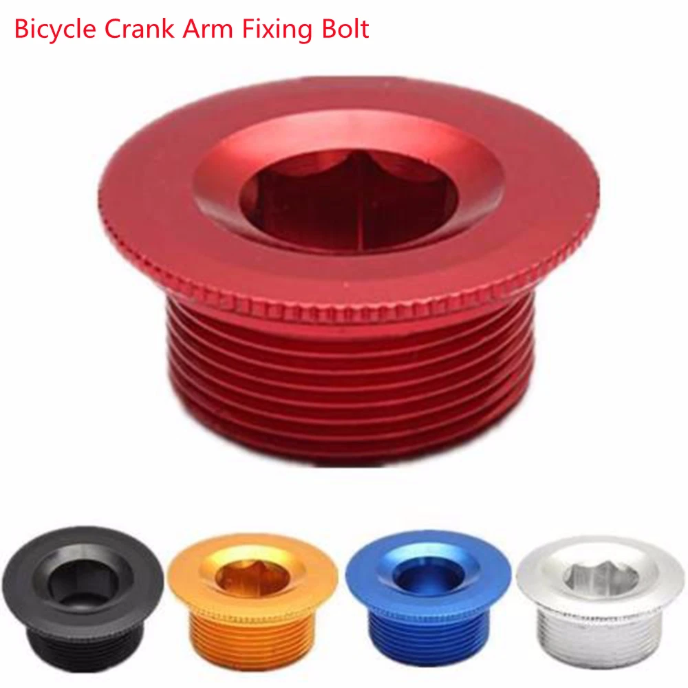 

20mm new Anodized Arm Fixing Bolt Bike Bicycle Chainwheel Screw For Shimano MTB Road Bike Crank Arm BB Axis Screws