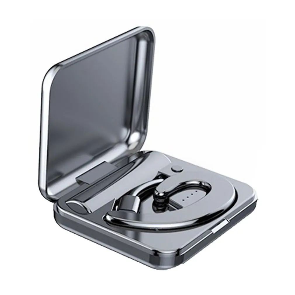 

S9 Integrated Bone Conduction Type Hanging Ears Monaural Wireless Headset Waterproof Headset With Warehouse Headphone