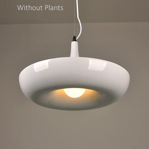 White without plants Северное растение, подвесные светильники, сделай сам, небесный сад, светодиодная лампа, Khelse, цветочный горшок, подвесной светильник, для столовой, ресторана, кафе, растений - Цвет корпуса: White without plants