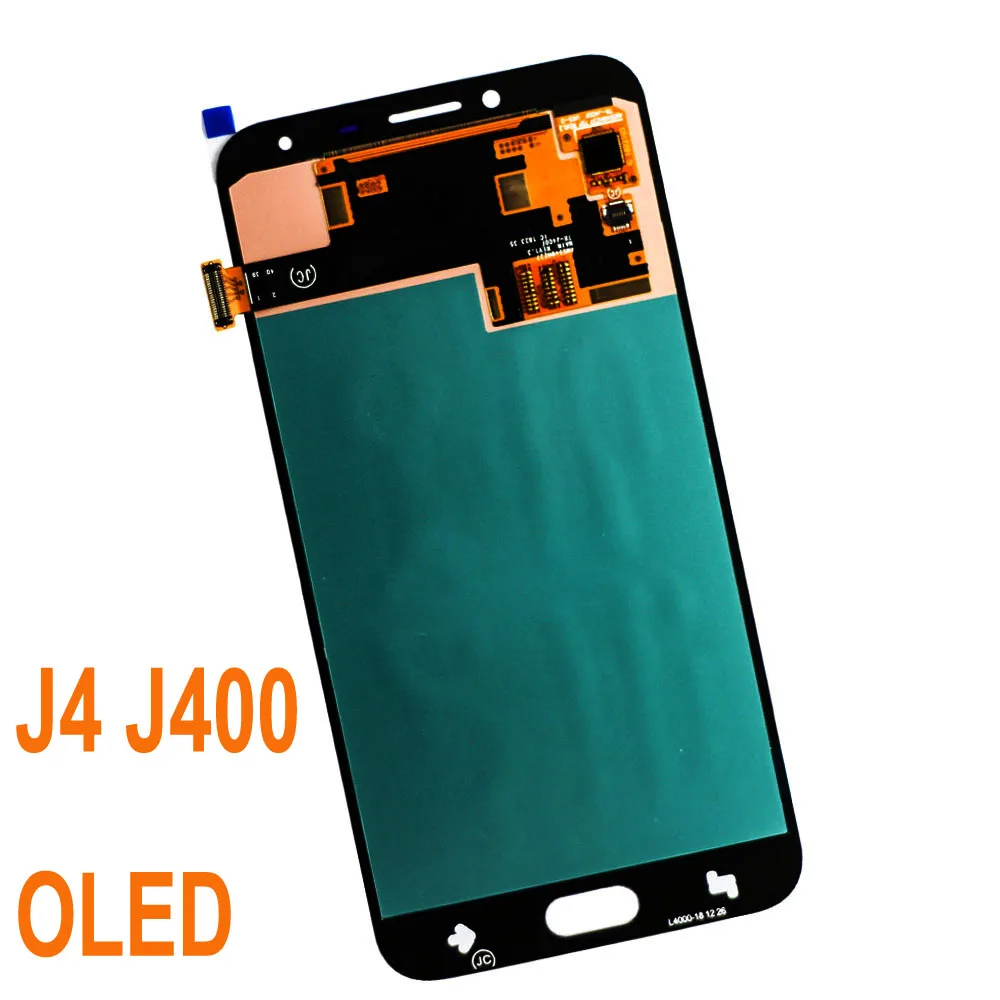10 шт. AMOLED LCD для SAMSUNG Galaxy J4 J400 J400F J400F/DS J400G/DS SM ЖК дисплей в сборе с сенсорным экраном