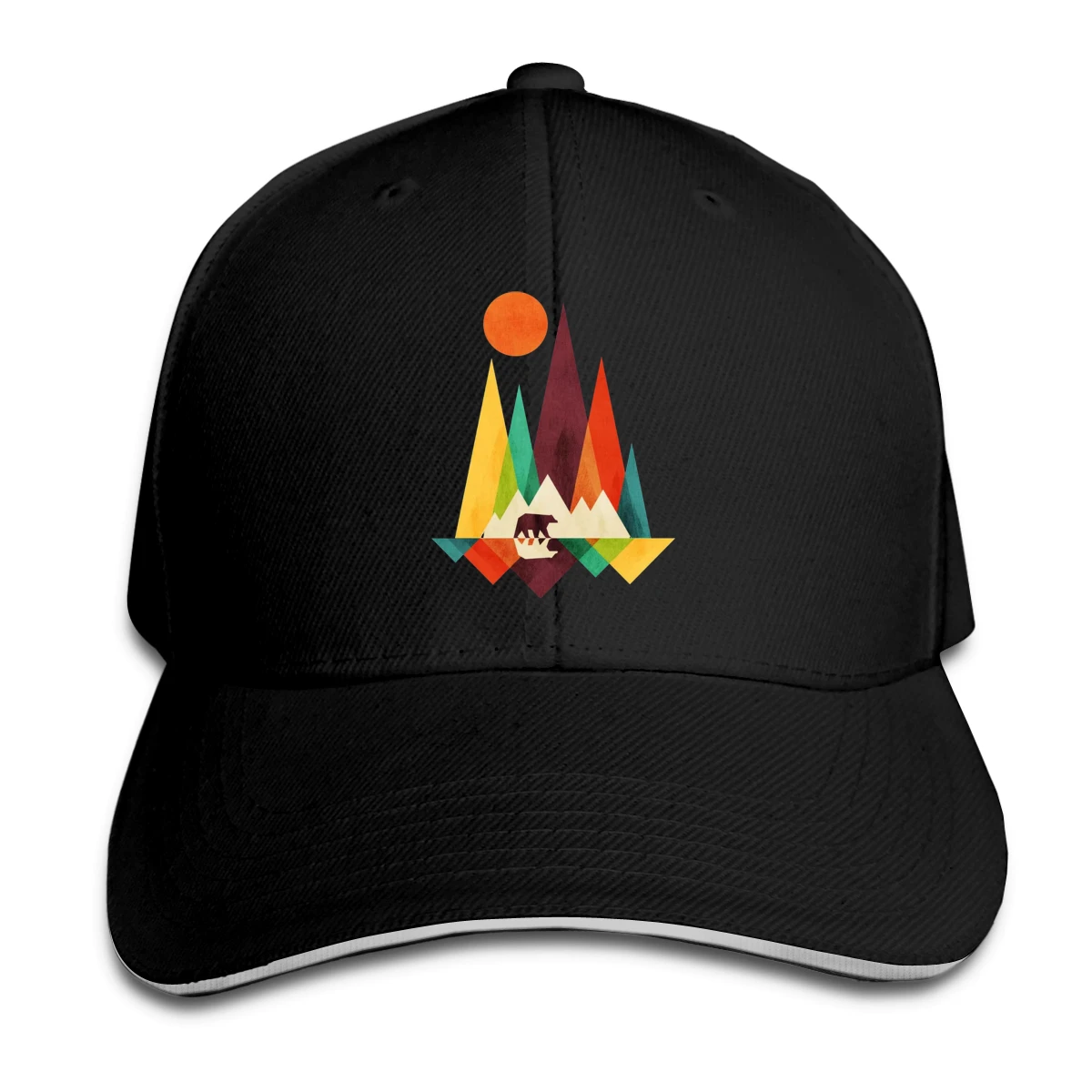 

Mountain Bear Hat Baseball Cap for Men Women Fashion Adjustable Sun Hat