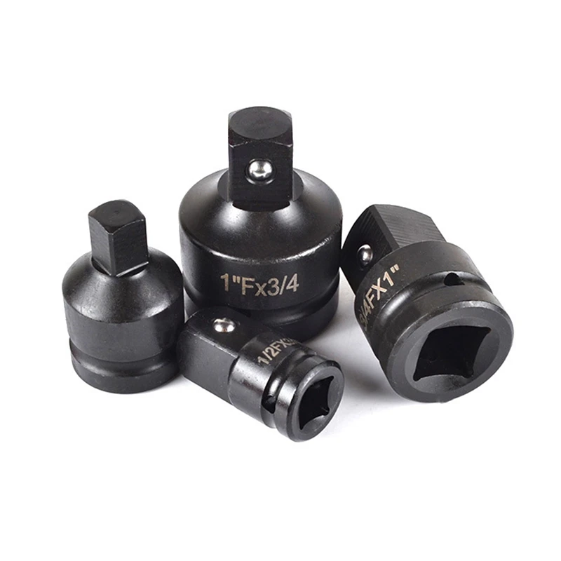 

8Pcs Impact Socket Wrench Adaptor Set Socket Convertor Adaptor Reducer for Car Bicycle Pneumatic Repair Tool