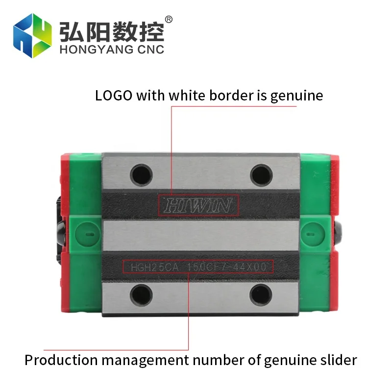 HYCNC Taiwan Hiwin оригинальный ЧПУ Линейный направляющий подшипник изогнутые линейные