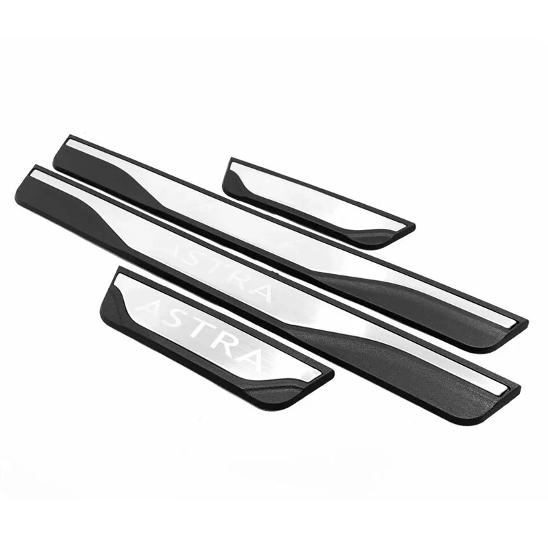 Стайлинг автомобиля Накладка на порог из нержавеющей стали приветственная