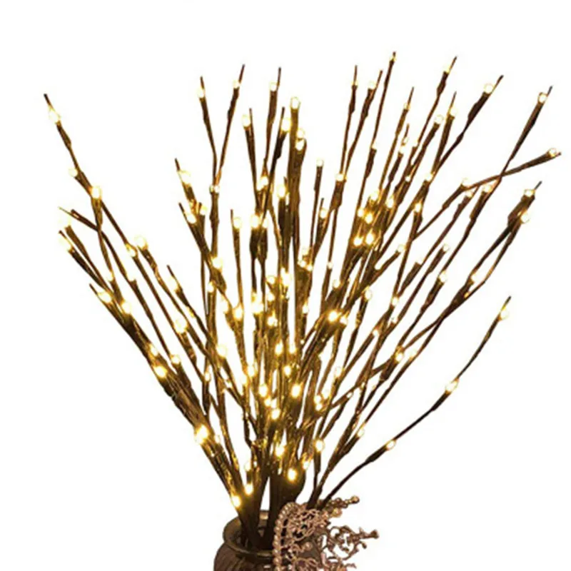

LED Tree Branch Lamp Room Decoration Lamp Holiday Lamp Branch Lamp 20 Head Home Vase Decoration Lamp Christmas Lights Outdoor