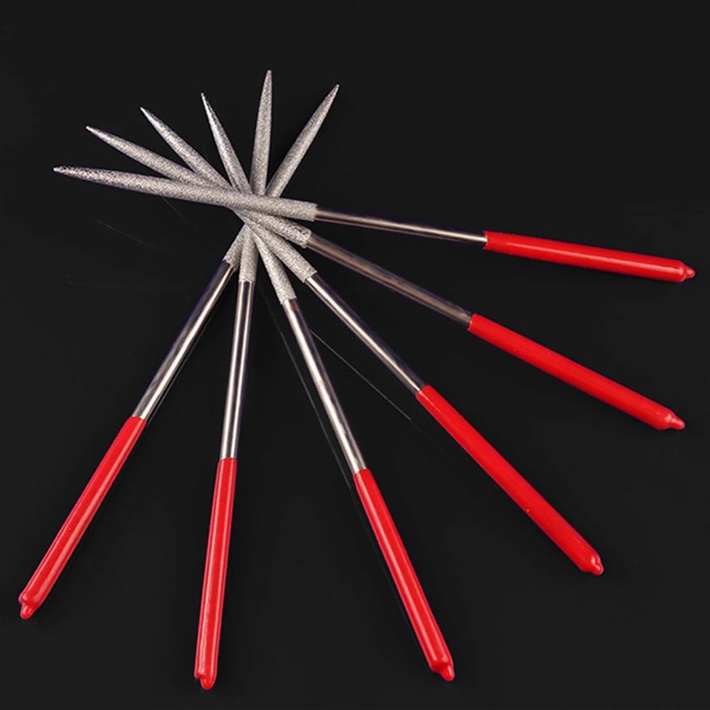 Алмазный напильник набор из 10 алмазных пилок для дерева рашпиль керамический