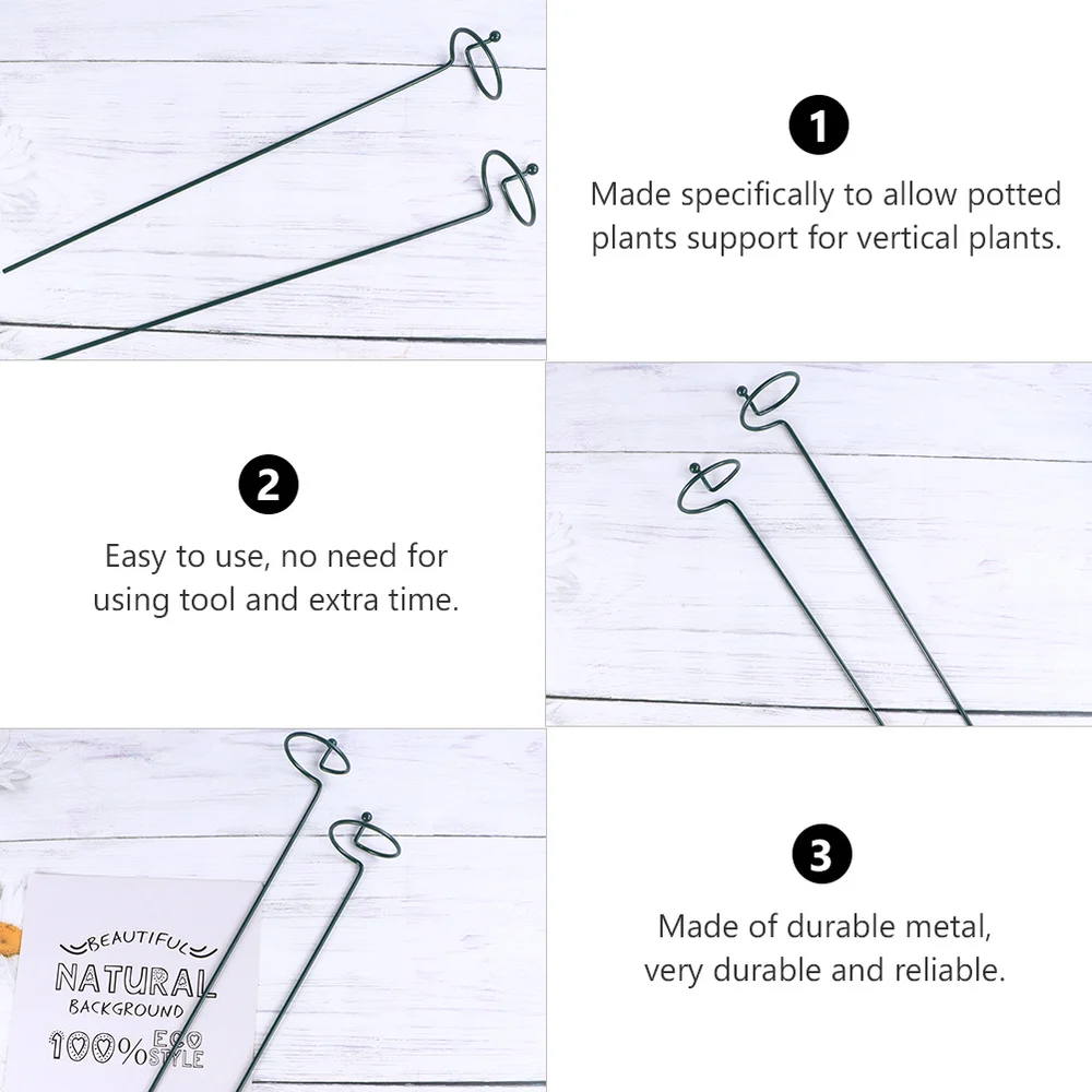 

5Pcs Durable Flowerpot Holder Household Flower Shelf Iron Flower Racks