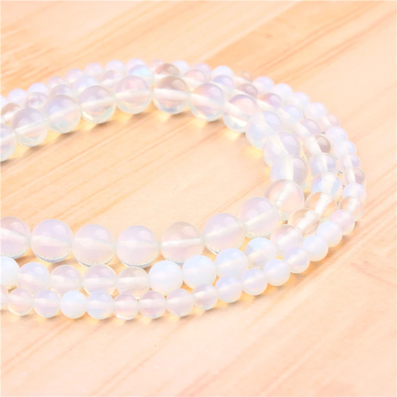 

Natural Opal 4/6/8/10/12mm Bead Round Bead Spacer Jewelry Bead Loose Beads For Jewelry Making DIY Bracelet
