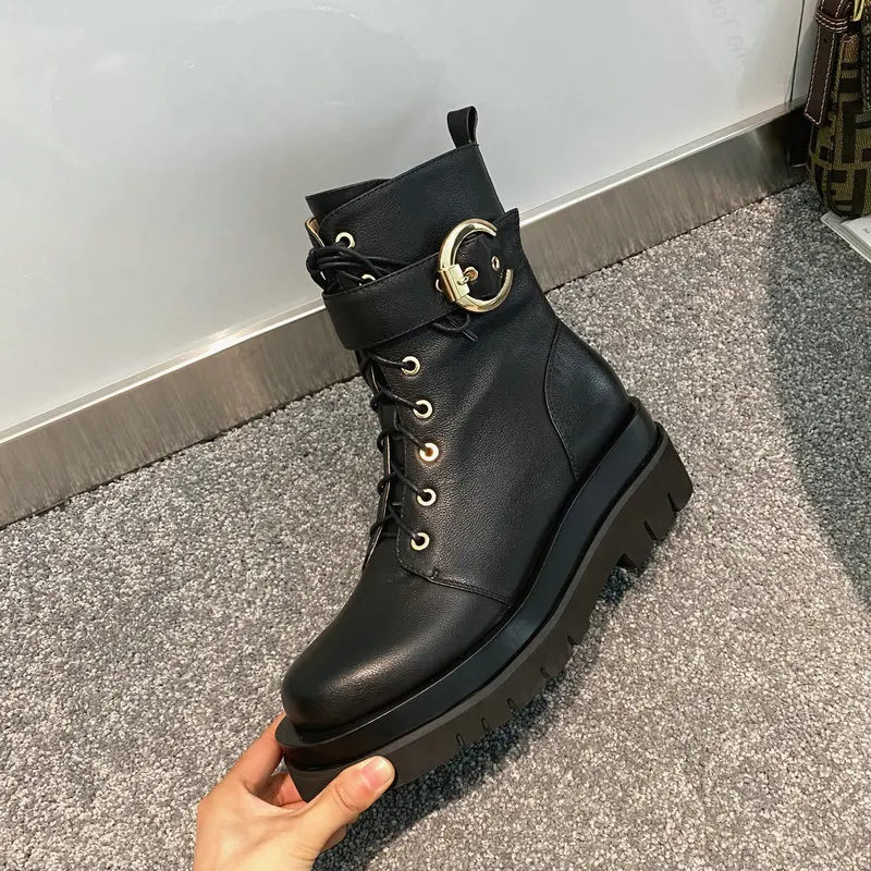 

SKLFGXZY осенне-зимние сапоги для верховой езды из натуральной кожи черные женские сапоги из воловьей кожи женская обувь