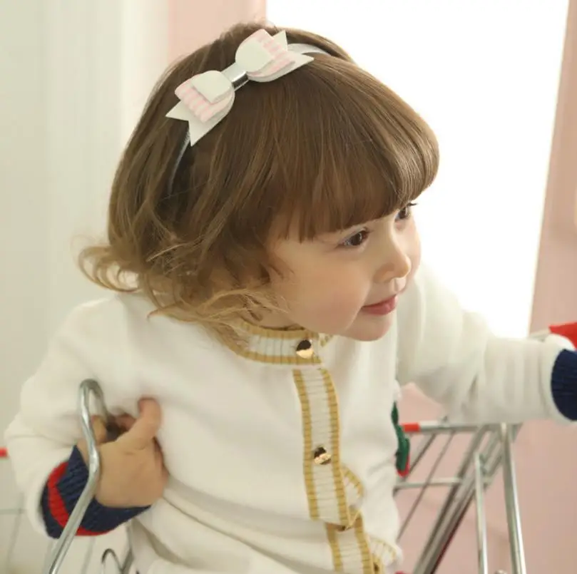 Новый бутик обручи для волос с кроличьими ушками Стрейчевые повязки детей звезды