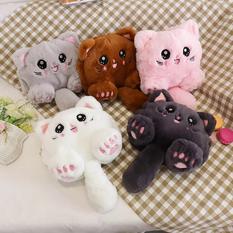 Сумка-мессенджер Kawaii для девочек сумка через плечо с милым улыбающимся медведем