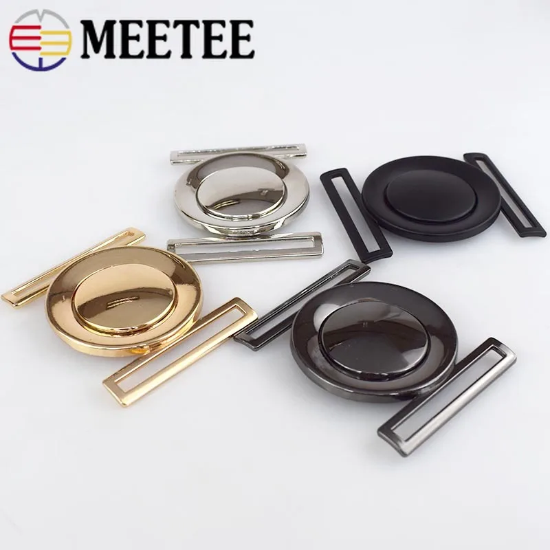 Meetee 2pcs 50mm Belt Buckle Coat Windbreaker Down Jacket Garment Coats Clothes Sewing Buttons DIY Bag Accessories BD244 | Дом и сад