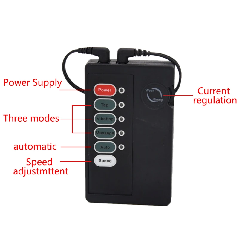 Анальный электрического импульса пробка для стимуляции БДСМ Электрический