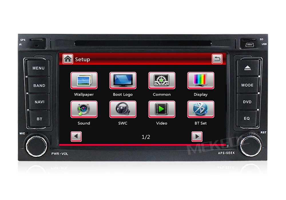 Два Din 7 дюймов Автомобильный dvd-плеер для Touareg/Volkswagen с Canbus радио gps навигация Bluetooth 1080P Ipod бесплатные карты