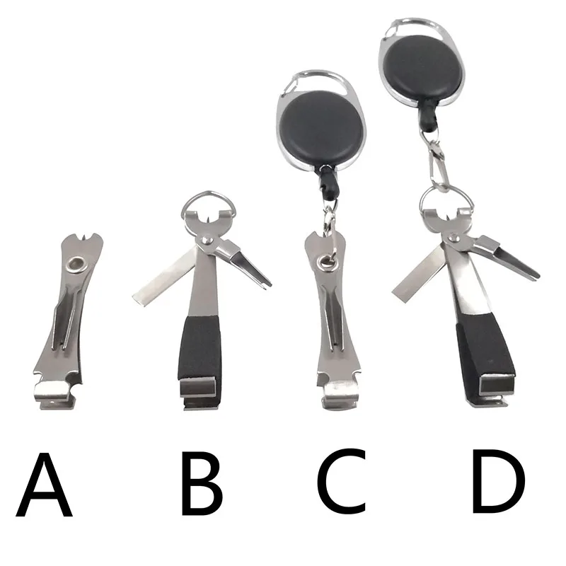 

Fishing Stainless Steel Nipper Line Cutter Clipper Hook Eye Cleaner Quick Knot Tools Hook Sharpener Fly Tying Tool Tackle
