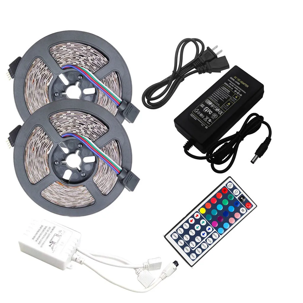 10 метров водонепроницаемая гибкая светодиодная лента светильник s Цвет RGB SMD3528 600