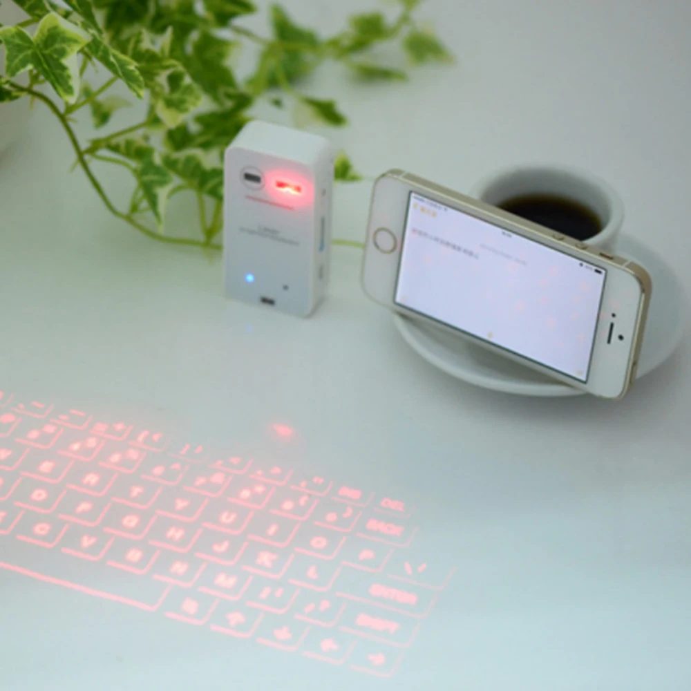 Laser Keyboard Portable Wireless Virtual Clear Projection for iPhone Android Smart Phone iPad Tablet Notebook | Компьютеры и офис