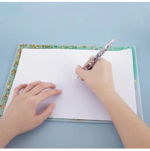 DIY кристальная эпоксидная полимерная папка для рисования раздаточная папка силиконовая форма Канцтовары УФ-полимерные формы