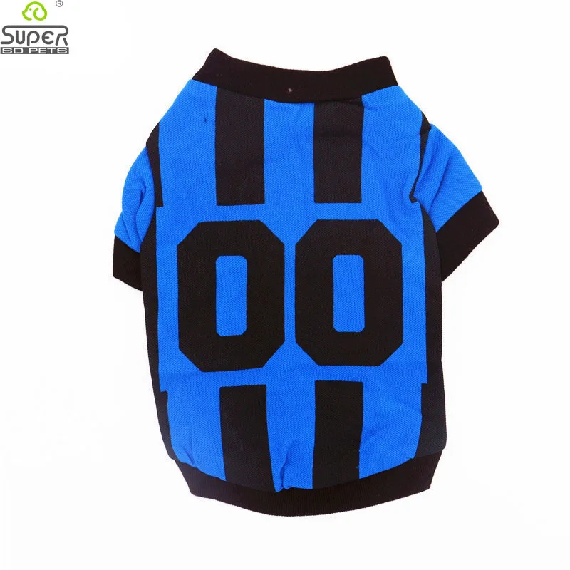 

Summer cotton pet dog cloth sport puppy dog vest for small dog sport basketball foodball t shirt for dog
