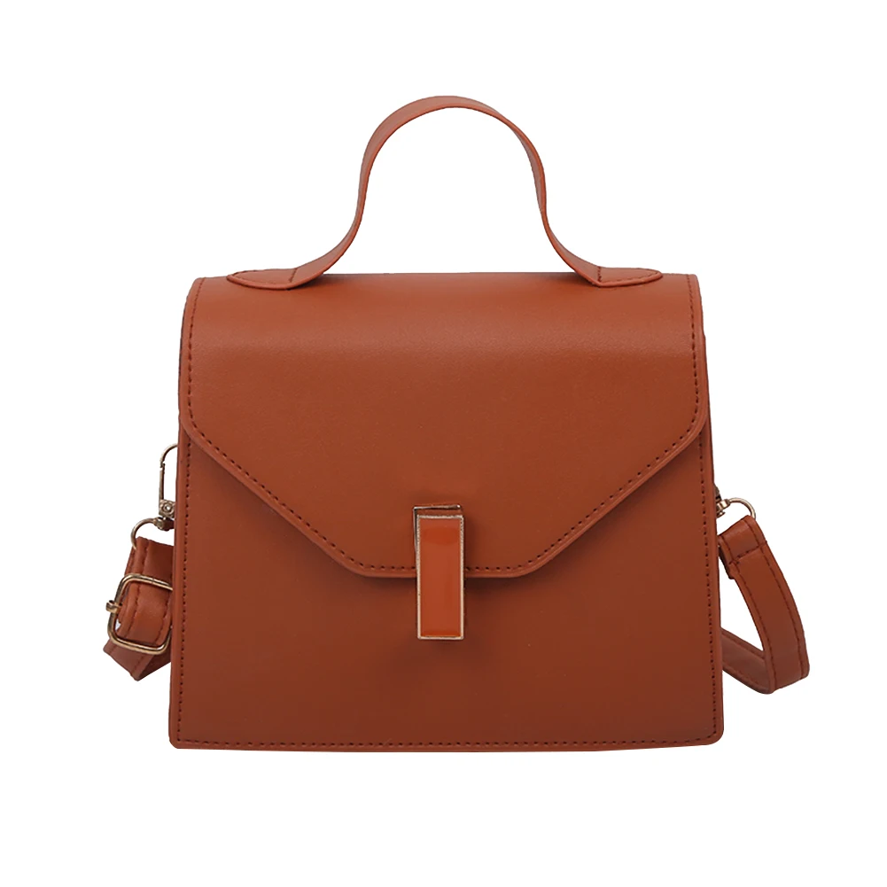

PU Leather Crossbody Bags SimpleSolid Color Summer Lady Shoulder Handbags Female Simple Totes for Women 2020 Trend