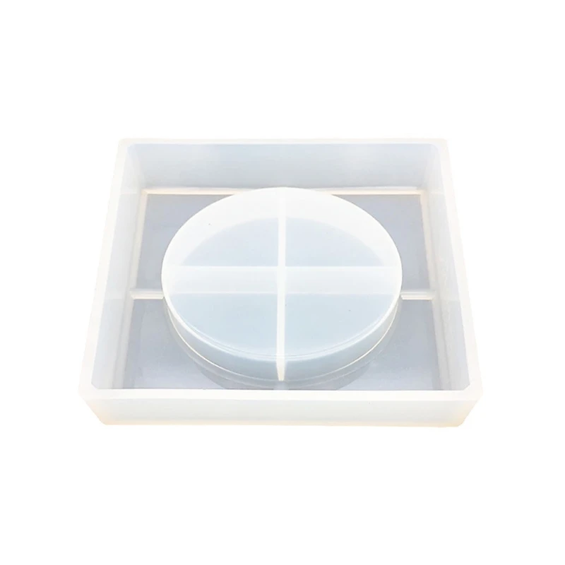 

Square Ashtray Silicone Mould DIY Crafts Making Tool Crystal Epoxy Resin Mold