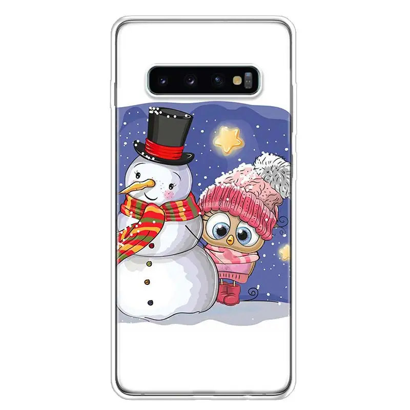 Baby Cute Owl Lover Cartoon Candy Phone Case For Galaxy A71 A51 5G A41 A31 A21S A11 A01 A70 A50 A40 A30 A14 A20E A10 Samsung A9