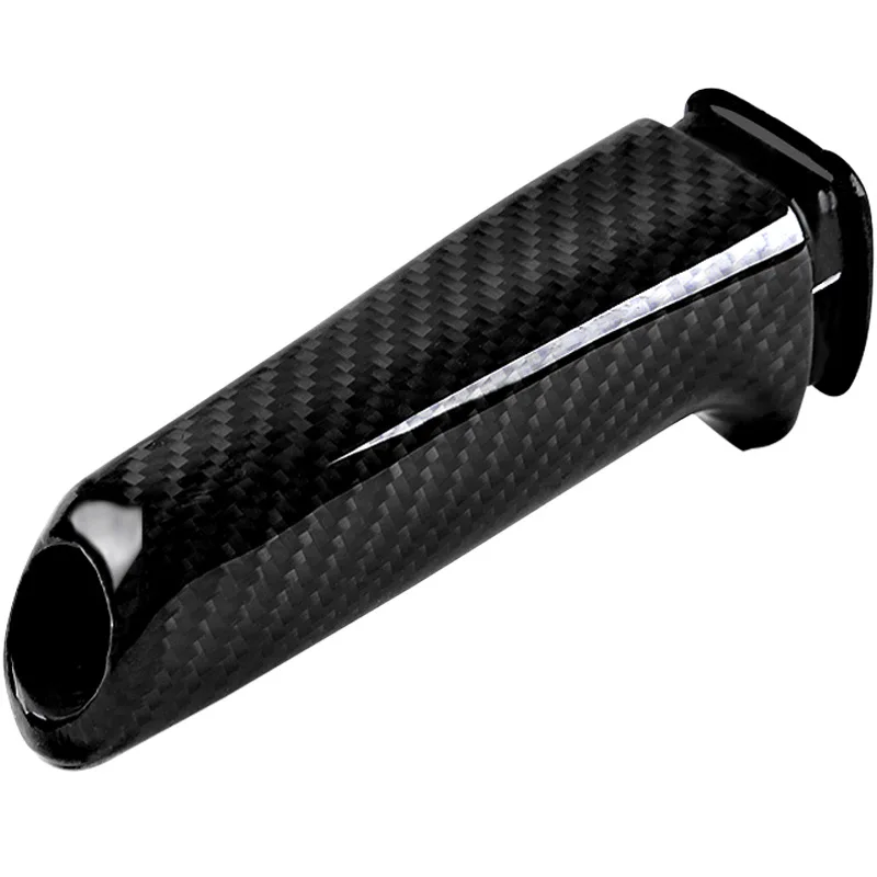 

For Bmw E46 E90 E92 E60 E39 F30 F34 F10 F20 Interior Accessories Carbon Fiber Water transfer Car Handbrake Grips Cover