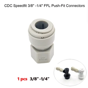 1 x Разъемы для быстрой зарядки CDC 38 дюйма или 516 дюйма-14 дюйма FFL Push-Fit для домашнего пивоварения CorneliusCorny Kegs