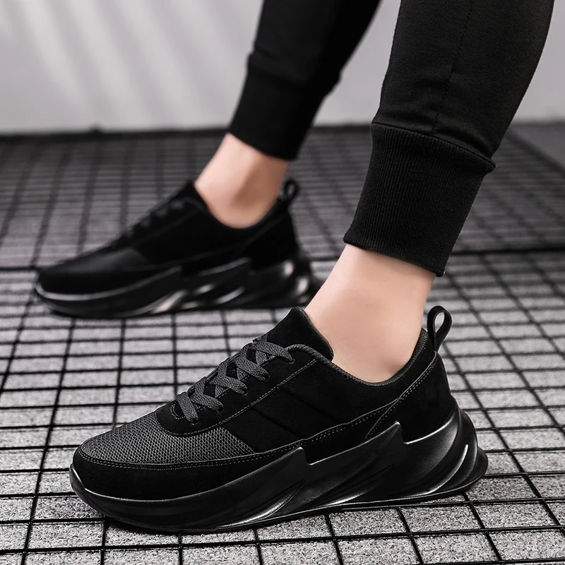 Мужские кроссовки из сетчатого материала Chaussure Homme в стиле пэчворк Лоферы для