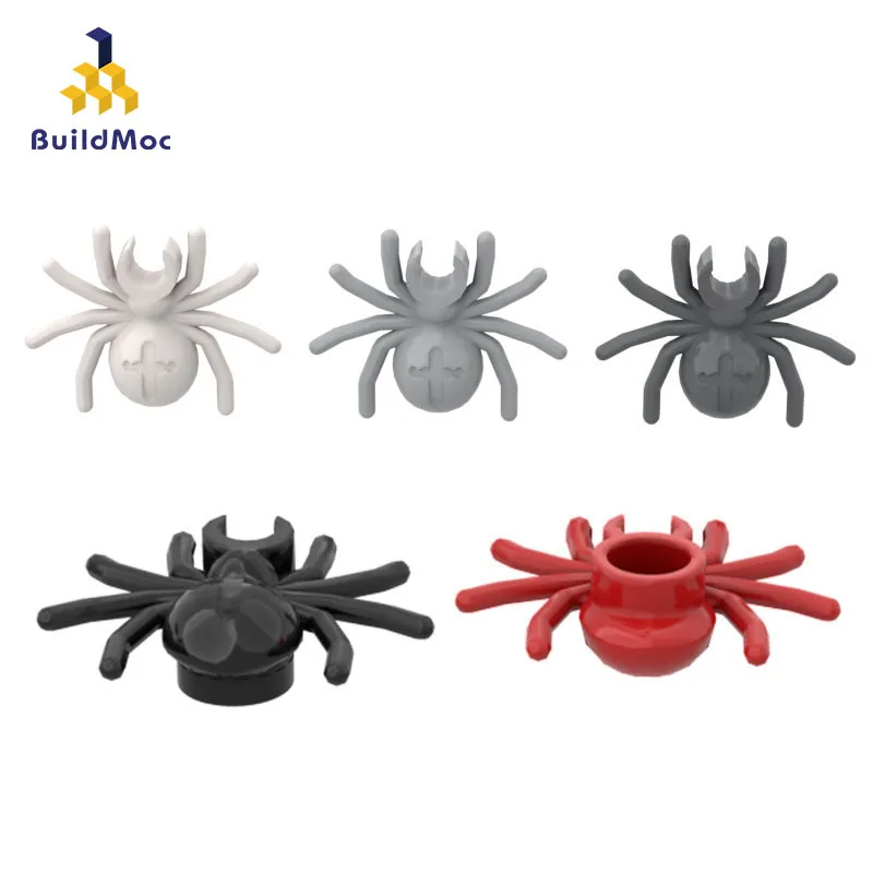 

BuildMOC Compatible With Assembles Particles 30238 Spider Building Blocks Parts DIY Educational Classic Brands gift Toys