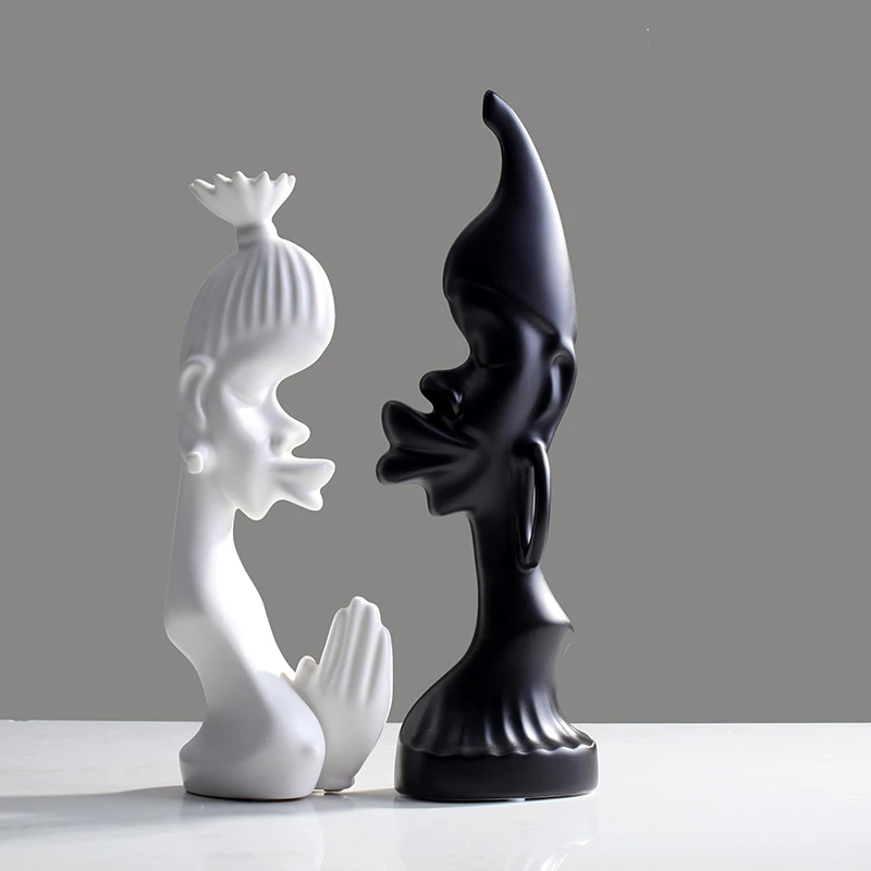 

Modern Design Art Figurines Luxury Minimalist Aesthetic Room Decor Figurines Living Room Decoration Decoration Home Decor BC50BJ