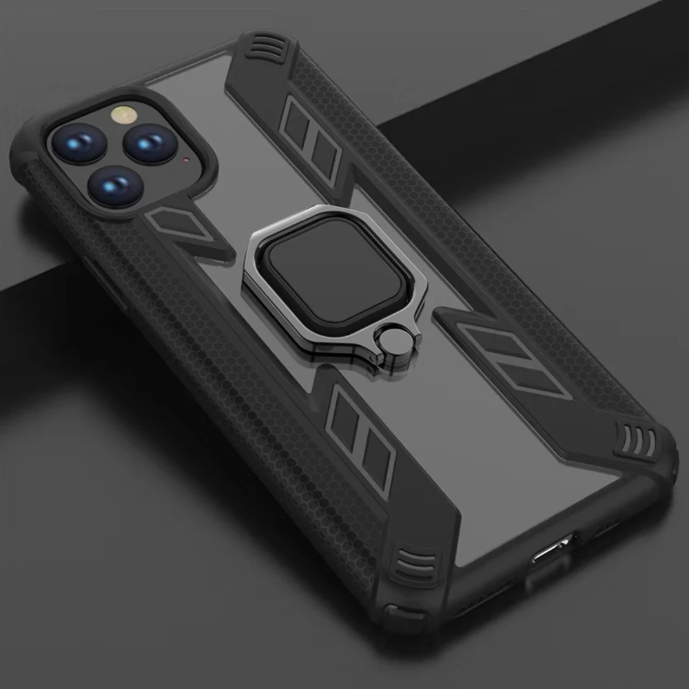 Adsorption Phone Cover Case For iPhone 8 7 Plus 11Pro Max X XR XS Cases Hard Soft TPU Car Magnetic | Мобильные телефоны и