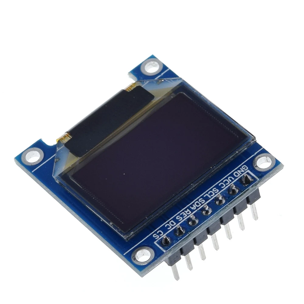 0,95 дюймов полноцветный OLED Дисплей модуль с 96x64 Разрешение, SPI, параллельный Интерфейс, SSD1331 контроллер 7PIN с случае