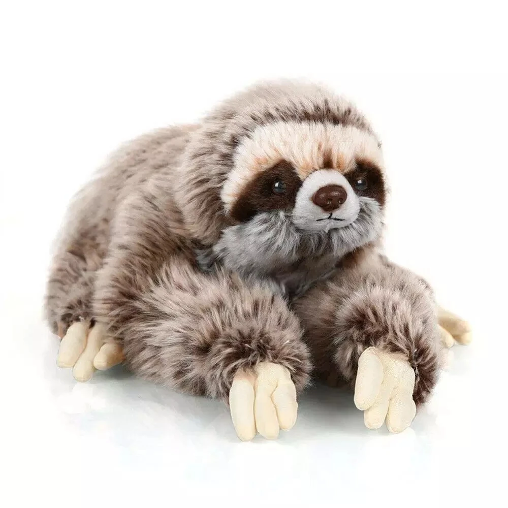 

35 cm simulation sloth plush toys plush stuffed animals in life mollusk lazy small animals children's gift doll birthday игѬђка
