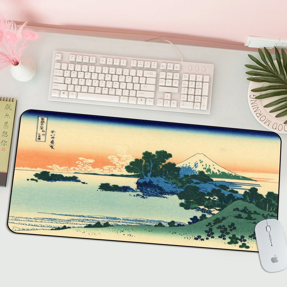 

Лучший продавец, большой коврик для мыши MRGLZY, компьютерный коврик, подставка для клавиатуры, игровые аксессуары, 400x900 мм, японский Настольны...