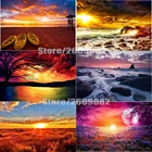 Алмазная живопись, вышивка крестиком, пейзажи, картины Стразы Бриллиантовая мозаика пейзаж, алмазная вышивка, домашний декор TT1474