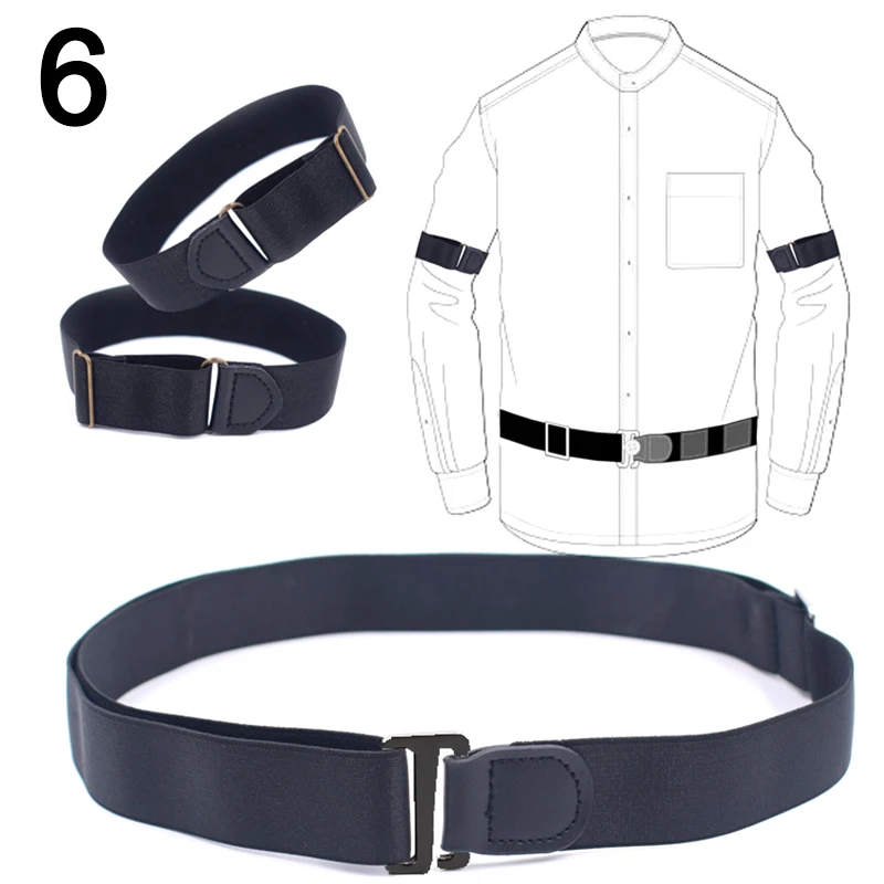 Новые эластичные регулируемые повязки противоскользящие держатели рукавов для