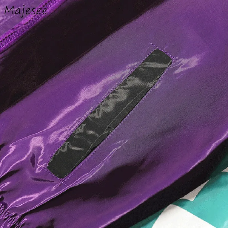 

Hip Hop Mens Hooded Patchwork jacket 2021 Harajuku Letter Printed Zipped Loose Track Jacket Men Korean Sport Male Coats