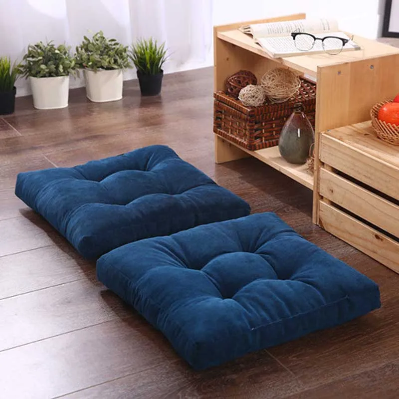 Круглый утолщенный матрас для окон Futon 1 шт. квадратная скамейка пуф домашнее